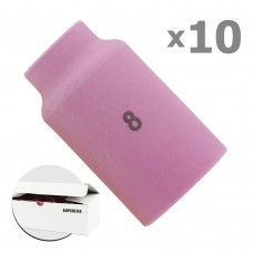 Сопло керамическое SR 17/18/26 под стандартную линзу №8 ф 12,5 мм, L=42 мм (B401P222204|B54N14)